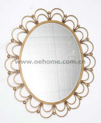 8467 Metal decorative wall mirrors for Hosipitality